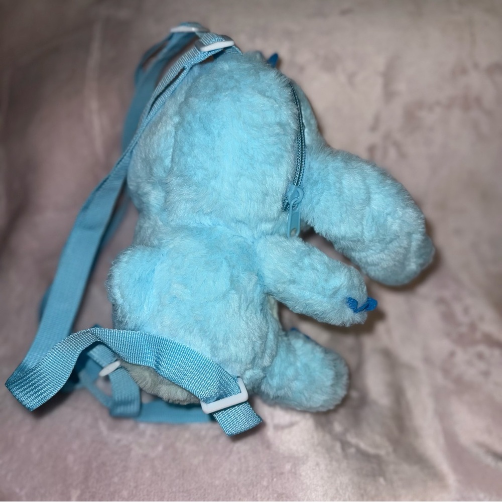 Stitch Plush Doll Backpack Lilo & Stitch Plush Toy Zipper Pouch Bag New - Picture 4 of 13